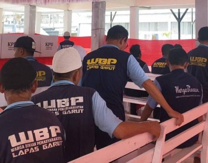 Pencoblosan Pilkada di Lapas Kelas IIA Garut Berjalan Lancar, Warga Binaan Dapatkan Hak Pilihnya