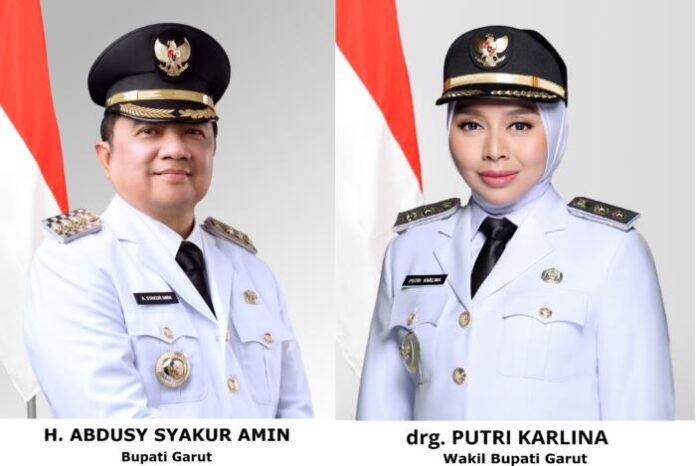 Profil Bupati Garut dan Wakil Bupati Garut, Abdusy Syakur Amin dan Putri Karlina